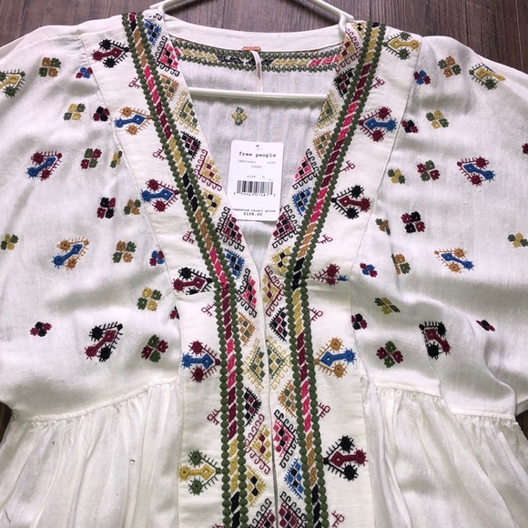 Free People Light It Up Tunic Dress. Sz. Large - Picture 3 of 4